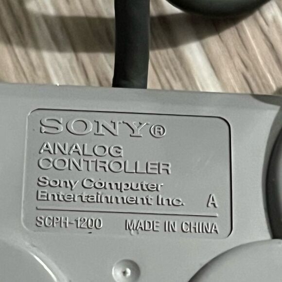 Sony (SCPH-1200) PlayStation PS1 PS2 Dual Shock CONTROLLER Analog DUAL Stick - Picture 6 of 8